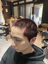 スウェル 柏店(Swell)&nbsp;MEN’S HAIR/ブルーブラック/フェザーパーマ/柏