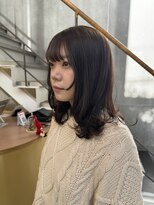 オーダー(OORDER)&nbsp;[KAGIWADA]顔まわりレイヤー/ブリーチなしカラー/グレージュ