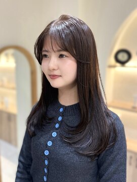 ジーナ 博多筑紫口(Zina) 【tama】レイヤーカット×モカブラウン