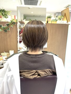 エル バイ ファースト(L by first) 【l by first】髪質改善【輝髪】からのショート