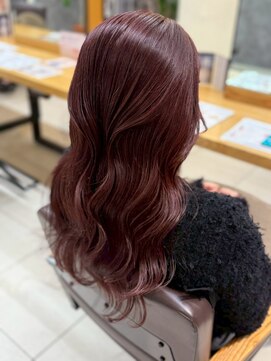 ラウル(Laulu) 着物ヘア/大人ガーリー/ダークアッシュ/似合わせカット/佐倉