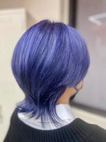 マティーナ ヘアー 池袋(Matina hair)&nbsp;【コバルトブルー】池袋駅/ブリーチ