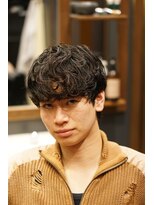 銀座 シノ 本店(shino)&nbsp;ラウンドマッシュ＋無造作パーマ