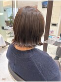 切りっぱなしボブ