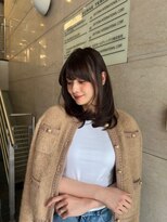 エル バイ ホーム(L by HOME) Cカール ワンカールレイヤーカット ダークチョコブラウン