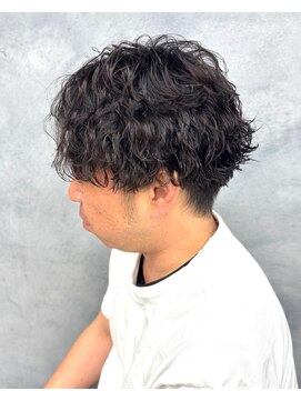 ボルジェ(Bolge) 波巻きツイストスパイラル、メンズパーマ