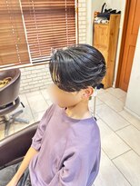 ルシクラージュ 武蔵小杉店(Recyclage) センターパート×曲がる美髪縮毛矯正