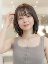 ケアリー 志木(Carelly)&nbsp;ミディアムレイヤー/大人可愛い/髪質改善/シースルーバング