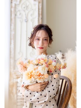 シャルメ 三宮店(CHARMER) ルーズなサイドシニヨン♪