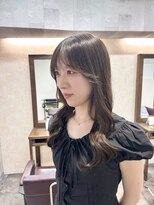 アンドカオマワリカットファム(Fann.)&nbsp;韓国風くびれレイヤー×顔まわりカット
