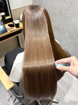 カットスタジオグラム(CUT STUDIO g)&nbsp;自然な艶とまとまり艶髪【縮毛矯正/髪質改善】