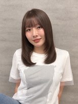コージークルー(cozy creww) 顔周りレイヤー/ピンクベージュ/透明感カラー