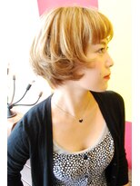 ベル(BELL)&nbsp;モダンなワンカールショートボブ【桜新町用賀BELL】