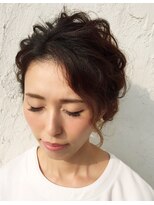 アンジュ(ange)&nbsp;[ange maco] 顔周りもなみなみ×アップスタイル