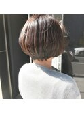 トップふんわり☆前下がりショートボブスタイル