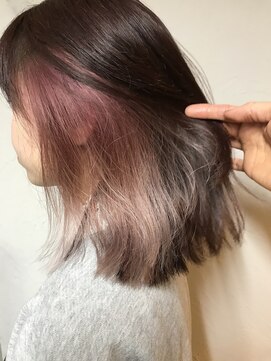 ヘアスタジオニコ(hair studio nico...) ピンク