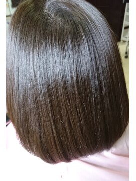 美容室 エンゼル(ENZEL) 縮毛矯正重めボブ
