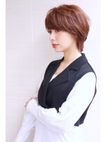 オーロ(ORO)&nbsp;韓国風美人マッシュショート×グレーベージュ