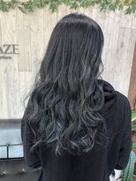 ブリーズ(BREAZE)&nbsp;デニムカラーブルー×シルバー［博多美容室］