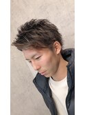 前髪立ち上げパーマ