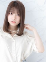 【ROMA銀座】小顔に見えるミストバング/大人可愛いロブヘア