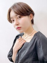 アイティーバイアルバム 藤沢店(IT by ALBUM)&nbsp;ハンサムショート_マッシュショートフェザーバング_ba8493