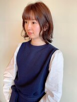 トップヘアーラウンジ 知立(TOP HAIR Lounge) やっぱりかわいい!毛先にワンカール外ハネヘア!