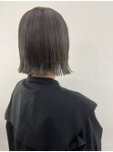 ブルーアッシュ×ぱつっとぽい