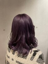 ゲーム 吉祥寺店(GAME)&nbsp;ダブルカラーラベンダーベージュケアブリーチ前髪カット