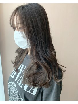 ハブ(hub) 【天神今泉】ブリーチなしグレージュ