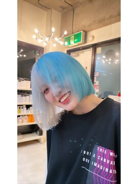 エール(a:le) 2トーンカラー×ルーツカラー