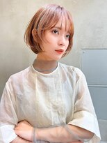 【ARTE表参道/青山】モテ髪ミディアム×ブリーチなし透明感