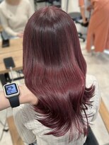 韓国くびれヘア 大人ガーリー チョコレートカラー 学割U24