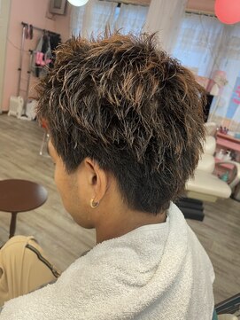 モエちょき メンズカット