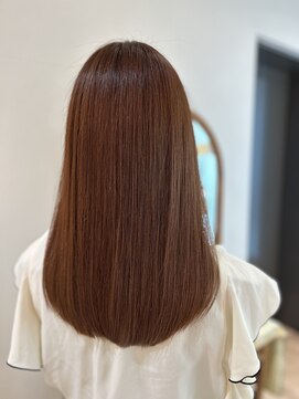 アンド ラ ブランシュ(&.La Blanche) 前髪カタログ/ピンクベージュ/インナーグレージュ/マチルダボブ