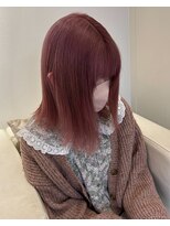 ベレーザ 渋谷(BELEZA)&nbsp;5271ニュアンスカラーホワイトピンクオンブレミルクティーピンク