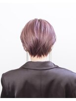 ルプラ ガーデン(le-pla garden)&nbsp;ピンクブラウン#ショート#ケアブリーチ#ダブルカラー#豊橋#豊川