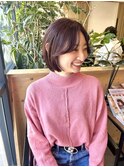 丸みボブ