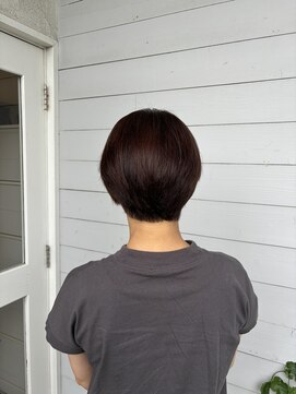 ミューズジャルダン(MUSE jardin) 丸みを作るストレート