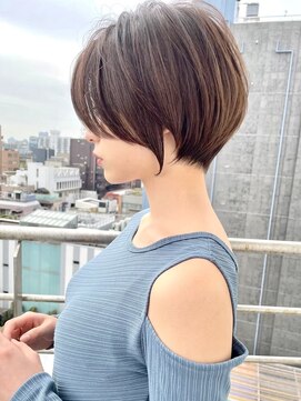 ロンドソレイユ 池袋(Lond soleil) 髪質改善★黒髪大人ショート×前髪カット/顔周り[池袋]