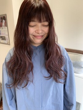 ルサロンニイマル(Le Salon 二○) 【流音】ボルドー/スーパーロング/ピンクブラウン