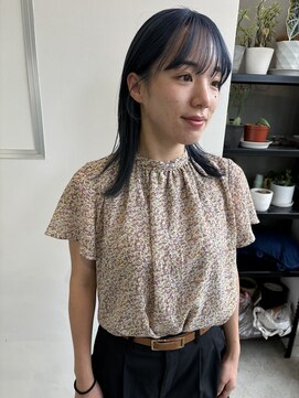 イル(ill) ブリーチ ブルージュ ブルー ミディアム 大須