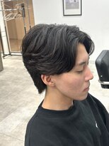 ラヴィズムバイフィフス(LUVISM by fifth) センターパート毛流れニュアンスパーマカルマパーマ/新潟駅