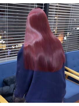 ジュイル シブヤ(JEWIL SHIBUYA) ブリーチなしで叶えるボルドーカラー