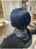 ブルーブラックカラー