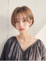 シオミエイチタルミ(shiomi H TARUMI)&nbsp;★大人可愛い前下がりショートボブ 丸みショート