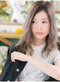 外国人風グラデーション無造作インナーカラーc6志木20代30代40代