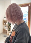 目を引く可愛いさ【ピンクベージュ】