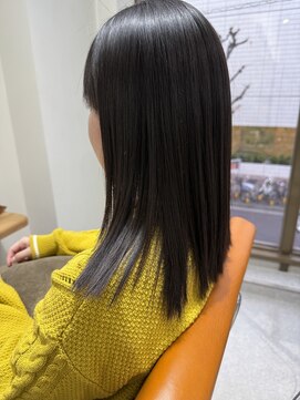 アルバ(aLba) 【村上　慶太】ツヤ髪セミロング　《江坂駅/ツヤ髪セミロング》