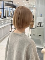 ネオリーブギンザ 銀座店(Neolive GINZA)&nbsp;ミルクティーベージュ×ダブルカラー/ケアブリーチ【銀座】片桐